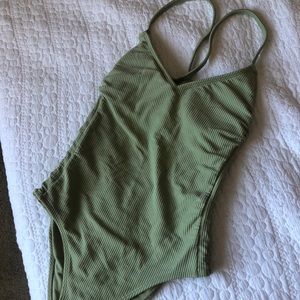 Sexy Ribbed One-Piece